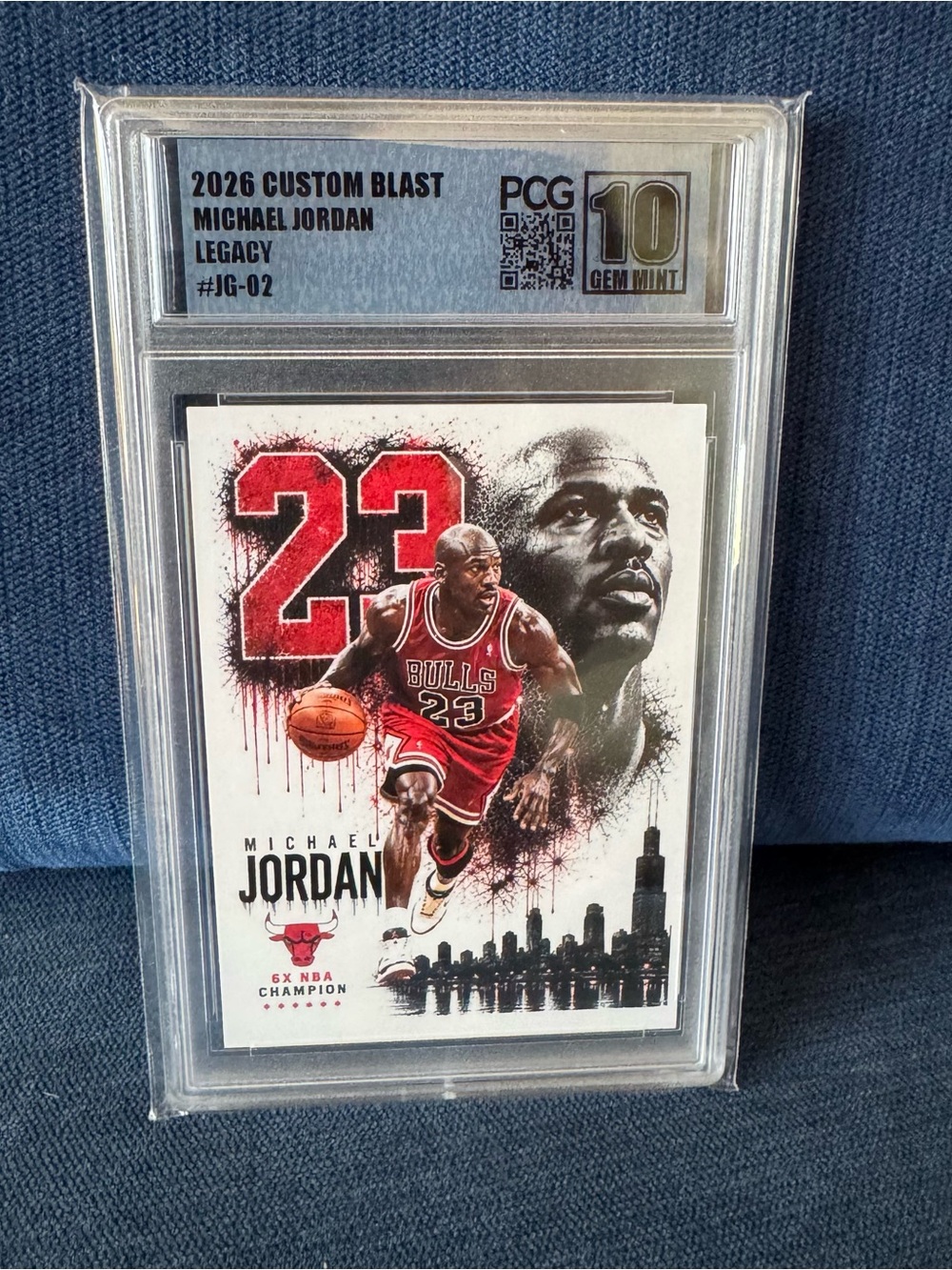 Michael Jordan Legacy - 2026 Custom Blast  #JG-02 PCG 10 Gem Mint